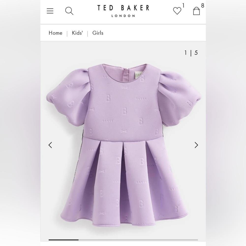 Ted baker little girls dress